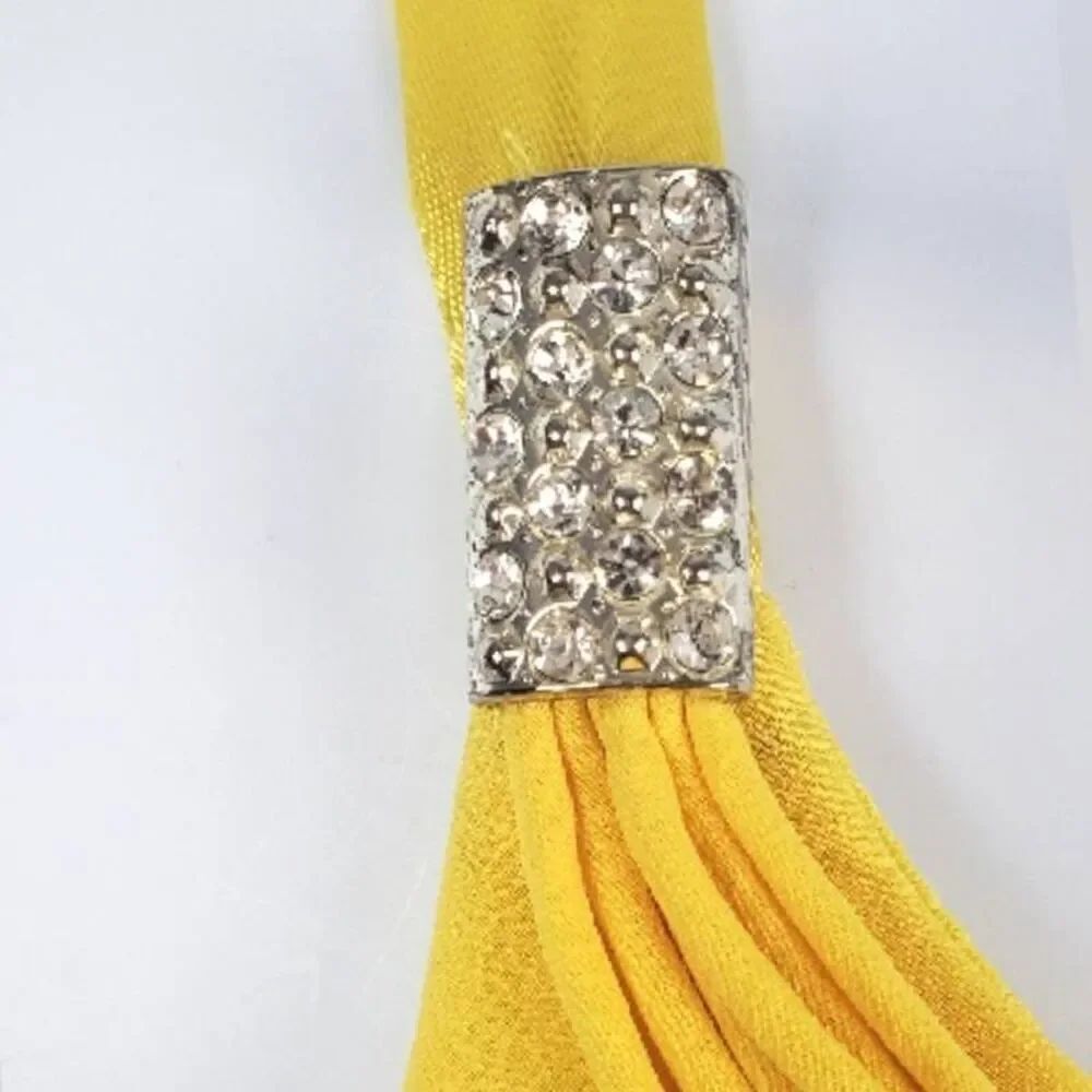 Yellow Cocktail Dress - Picture 5 of 8